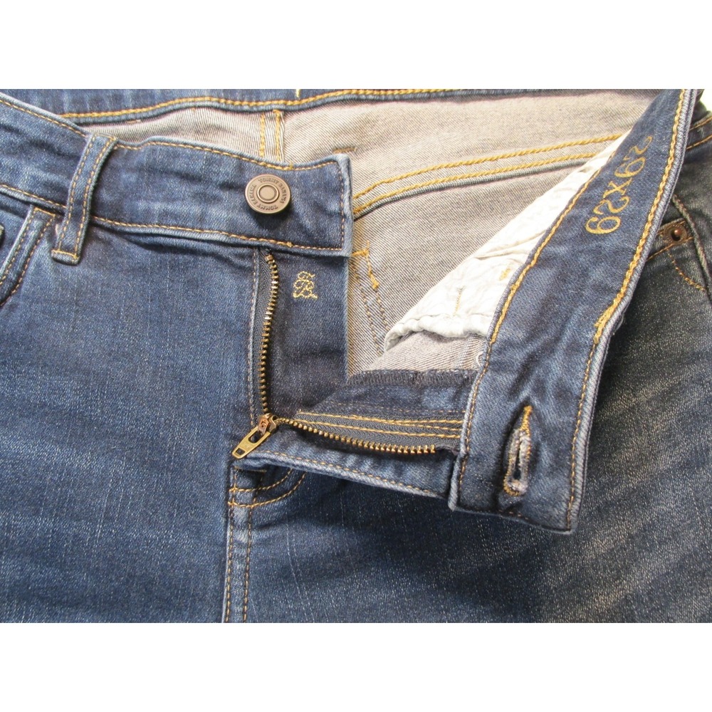 Tommy Bahama Slim Boyfriend Jeans Womens 29x29 Blue Denim Stretch Mid Rise Ankle - Picture 5 of 16